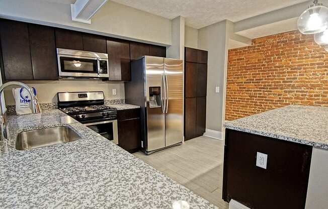 Sample Kitchen 5 at Integrity Cleveland Heights Apartments, Cleveland Heights, Ohio