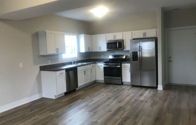 3 bedroom 2 bath, 2 stall garage