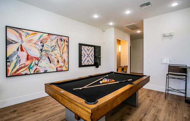 Billiards Table at Octave Apartments, Nevada, 89123