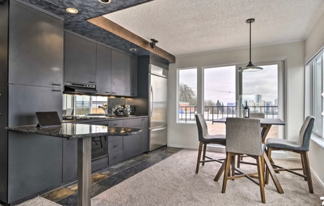 AMAZING FULLY FURNISHED 1 BEDROOM CONDO WITH A HUGE DECK and AWESOME VIEWS!