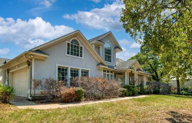 Spacious 4-Bedroom Retreat with Elegant Architectural Details