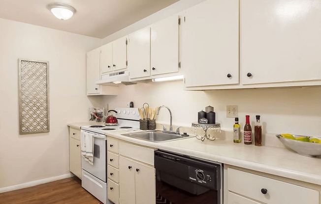 spacious kitchen at Avalon Place