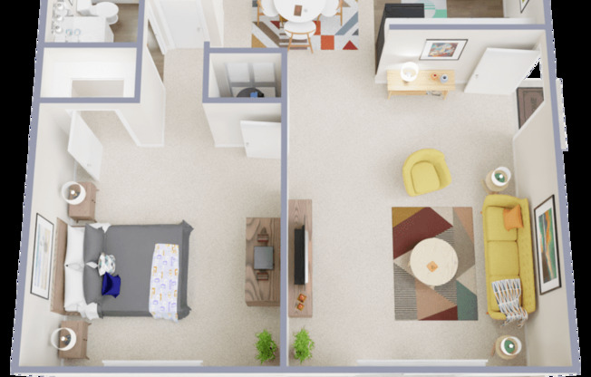 1 bed, 1 bath, 680 sqft, $925