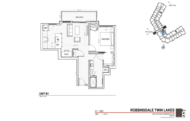 1 bed, 1 bath, 746 sqft, $1,745, Unit 324