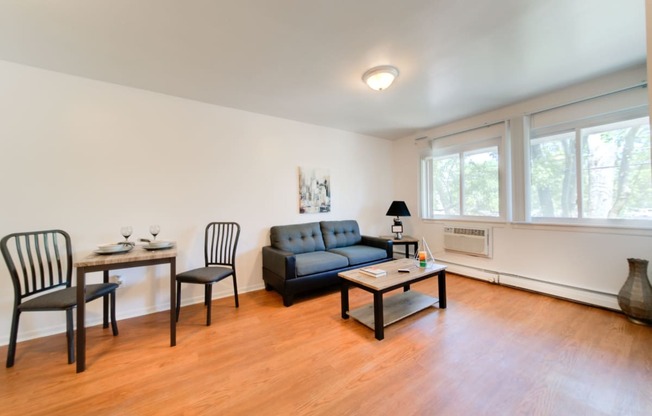 Living Room Interior at The Maples, Wisconsin, 53404