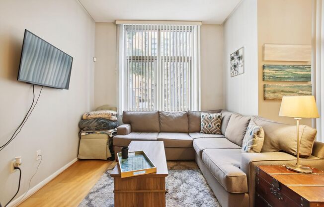 Incredible 1BR/1BA Condo Blocks from the Metro Vibrant Mount Vernon Triangle!