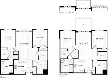2 beds, 2 baths, 1,148 sqft, $2,950