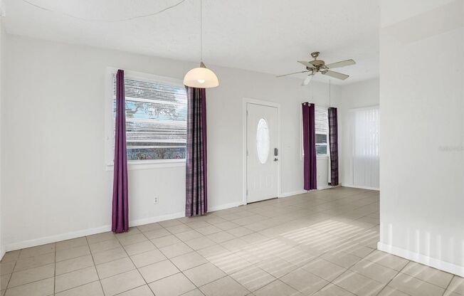 This charming 3 Bedroom, 2 Bath Single Family Home For Rent at 107 Garrison Dr. Sanford, FL 32771
