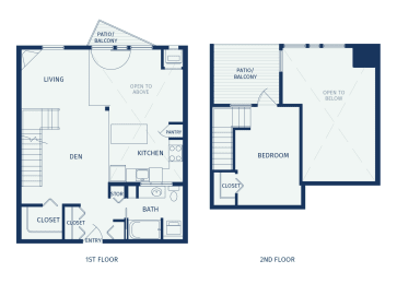 1 bed, 1 bath, 935 sqft, $1,799