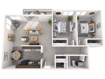 2 beds, 1 bath, 1,012 sqft, $2,312