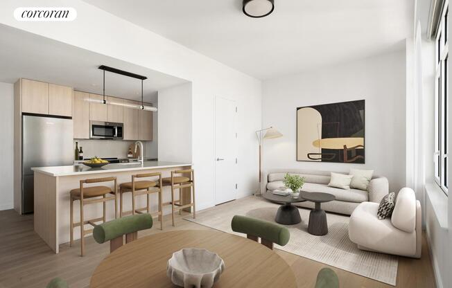 1 bed, 1 bath, $7,825, Unit 17D