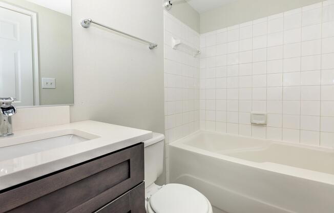 Bathroom at The Ridgeleigh at Van Dorn in Alexandria, VA