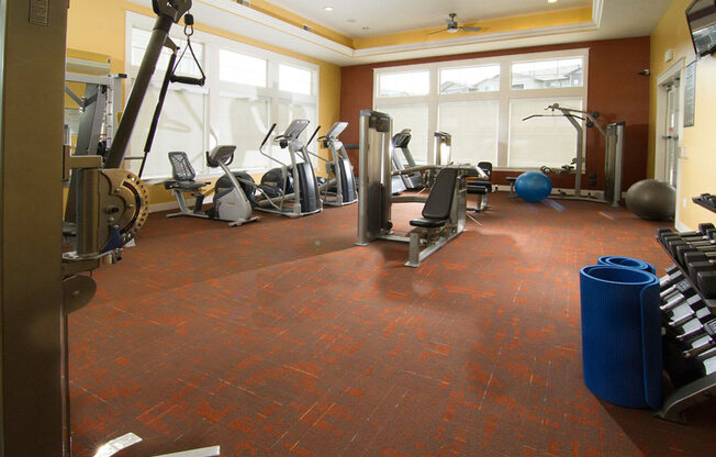 State Of The Art Fitness Center at Talavera at the Junction Apartments & Townhomes, Midvale, Utah