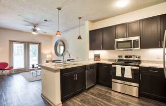 Sawgrass Creek Apartments in New Port Richey Florida photo of kitchen with stainless steel appliance