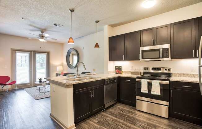 Sawgrass Creek Apartments in New Port Richey Florida photo of kitchen with stainless steel appliance