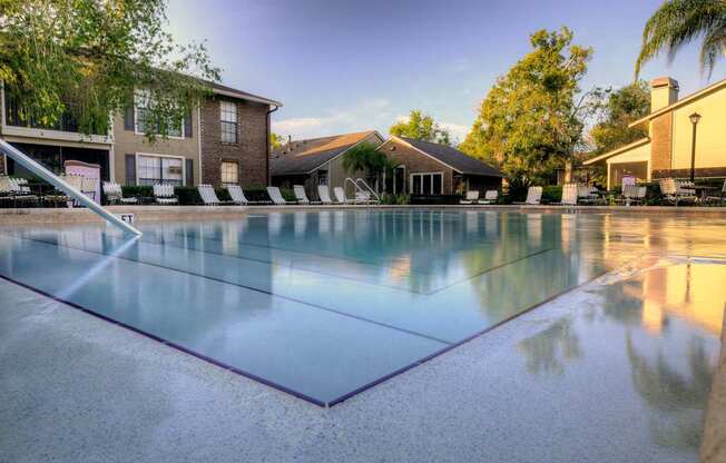 Pools are easily accessible from every Lincoln Shores apartment home.