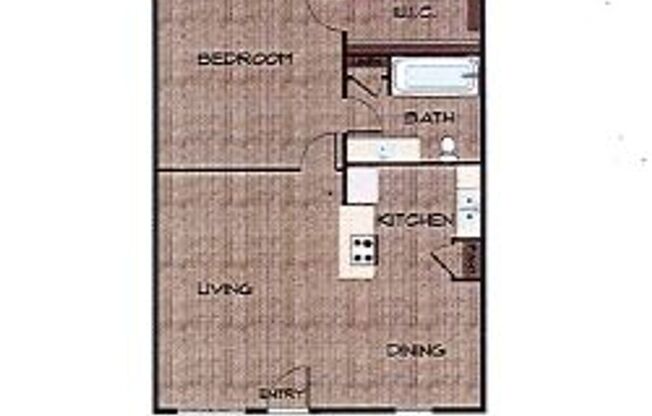 1 bed, 1 bath, $800, Unit 188