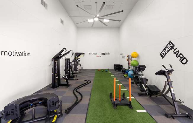 Crossfit training area - Arrowhead Landing Apartments