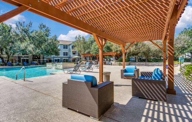 Pool Side Lounge Area