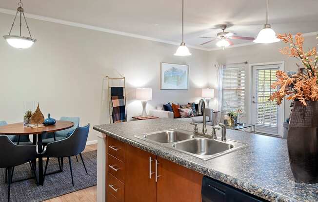 The Fairways at Corbin double stainless steel sink