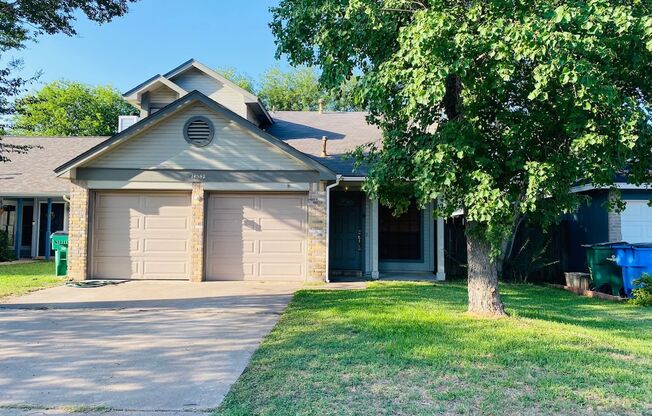 Three bedroom with a game room and a great backyard!