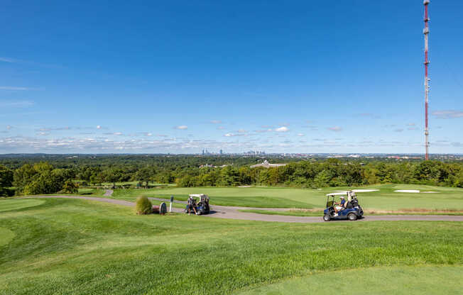 The Quarry Hills Golf Course is just beyond your doorstep.