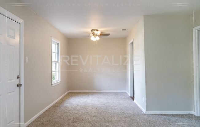 **HALF-OFF FIRST MONTH'S RENT!** Beautiful Renovated 3 Bedroom/1 Bathroom in Chickasaw!