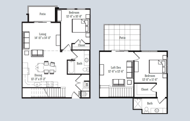 2 beds, 2 baths, 1,376 sqft, $2,600, Unit 8328 Globe Drive - 306
