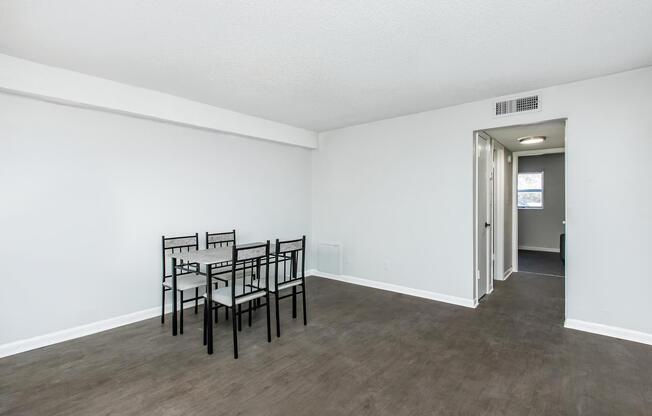 a large room