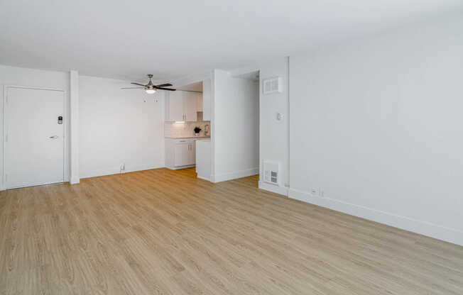 Living Room with Hard Surface Flooring
