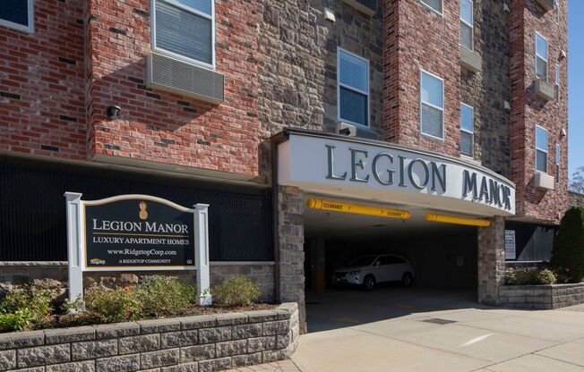 Legion Manor: In-Unit Washer & Dryer, Cold Water Included, Elevator, Fitness Center, and Cat & Dog Friendly