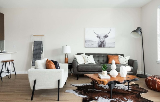 Living room at PARK40, Broomfield, Colorado