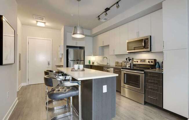 Stainless Steel Appliances at TENmflats, Maryland, 21044