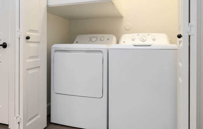 In-home Washer and Dryer