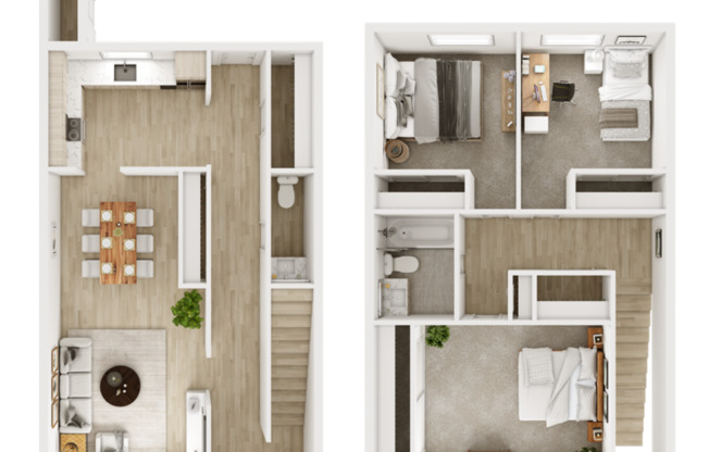 3 beds, 1.5 baths, 1,200 sqft, $2,470, Unit 2001