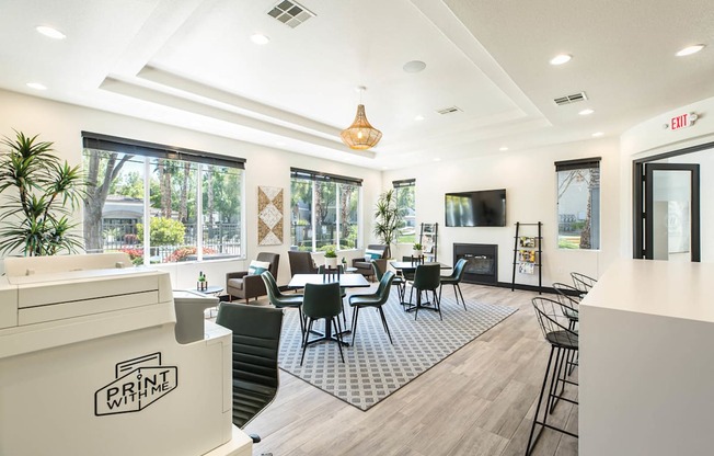 Clubhouse room at THE PARKSIDE VILLAS APARTMENT HOMES, Las Vegas, 89123