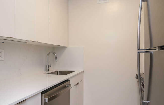 Kitchen with Stainless Steel Appliances