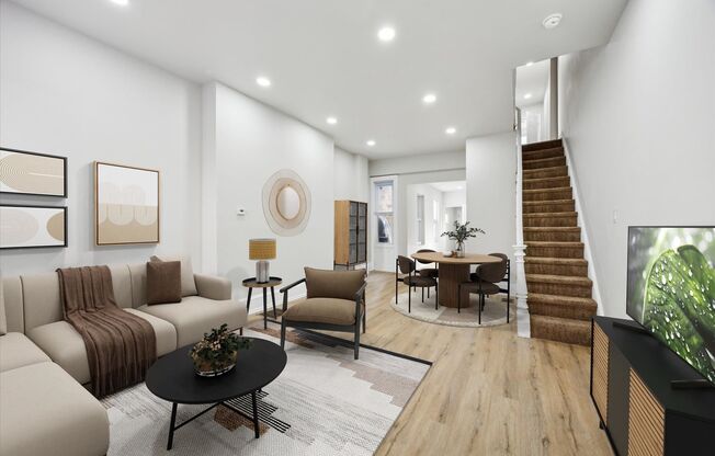 Stunning 4-Bedroom Townhome in the Heart of Francisville! Available NOW! Last Month’s Rent waived up front for qualified applicants!