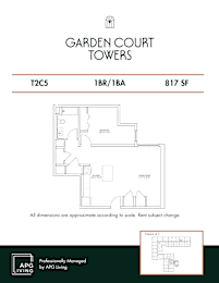 1 bed, 1 bath, 817 sqft, $2,335