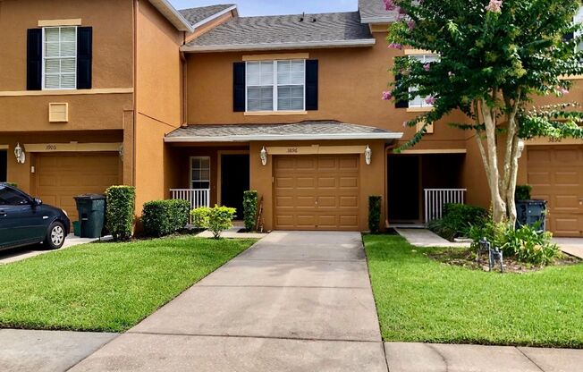 MOVE IN NOW! Charming 2 Beds 2.5 Bath Townhome! 2 MASTER SUITES! Attached one car garage!! Extra large walk in closet in master bedroom!