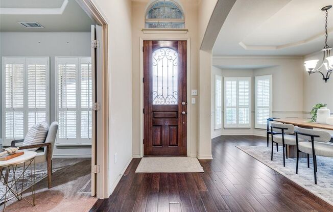 $500.00 OFF 1ST MONTH RENT IF YOU ARE READY TO MOVE IN NOW!! Stunning Corner Lot Home with Spacious Living and Modern Updates! 4 bed 3 1/2 baths!