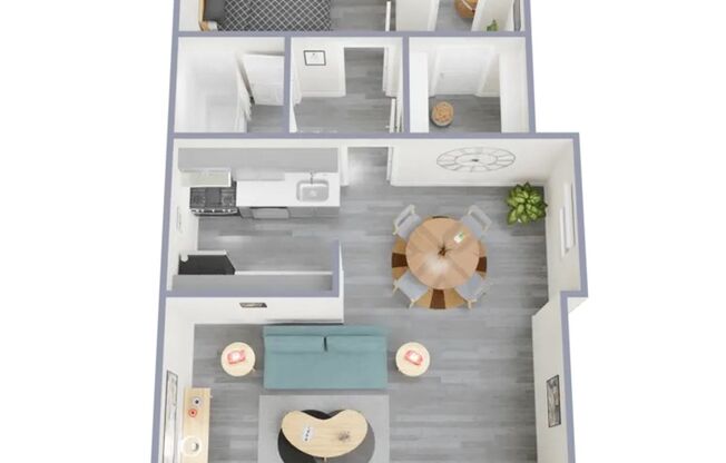 1 bed, 1 bath, 654 sqft, $1,199, Unit 159