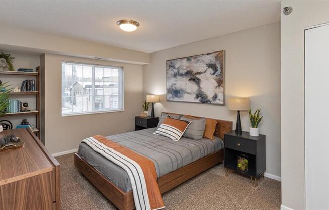 Bedroom at Zen Chaska, Minnesota