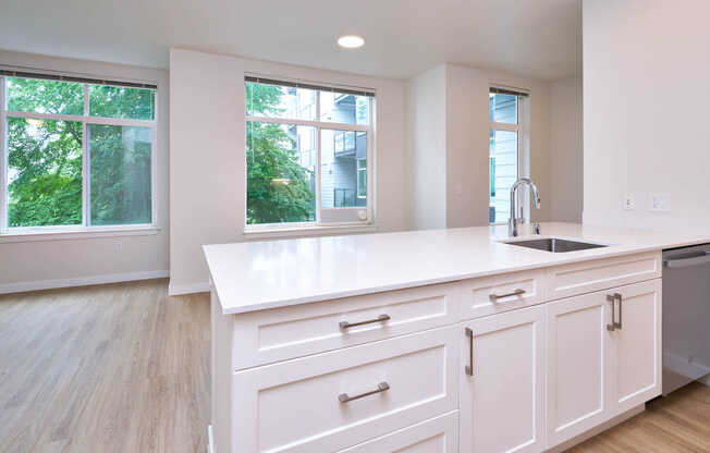 Kitchen with Stainless Steel Appliances