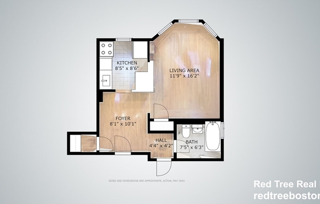 2 beds, 1 bath, $4,000, Unit 04