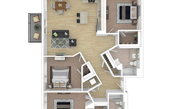 3 beds, 2 baths, 1,421 sqft, $2,515