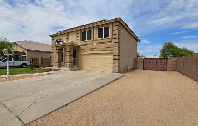 Gorgeous El Mirage Home with SOLAR & Tons of Nicely Manicured Yard with RV Gate!!