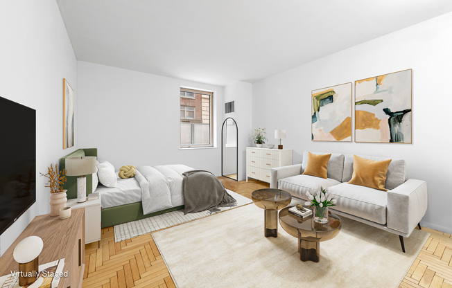 Studio, 1 bath, 553 sqft, $4,000, Unit 2F