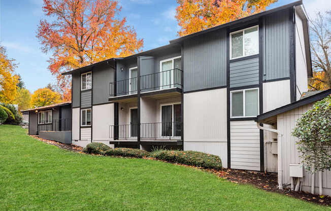 Rolling Hills two story building and cottage patios and decks