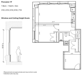 1 bed, 1 bath, 790 sqft, $2,321